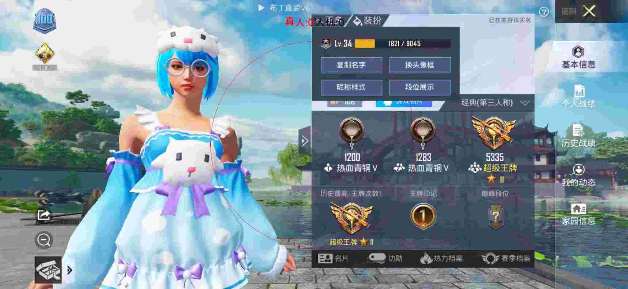 和平精英布丁直装透视 - 和平辅助卡通海报辅助预览图